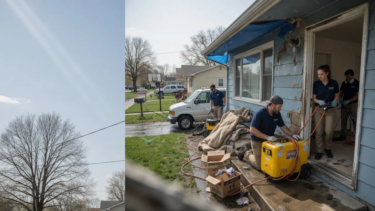 Basement Flood Cleanup in Sussex, NJ near me